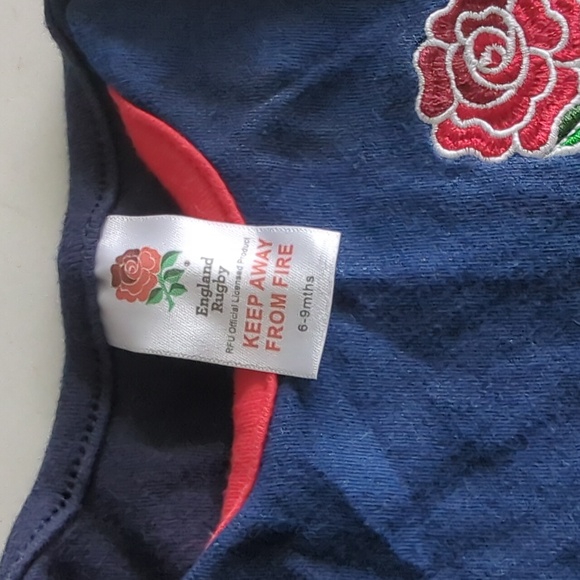England rugby bodysuit onesie set baby - Picture 4 of 9